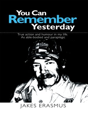 cover image of You Can Remember Yesterday